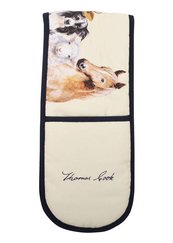 THOMAS COOK FARM FRIENDS DOUBLE OVEN MITT